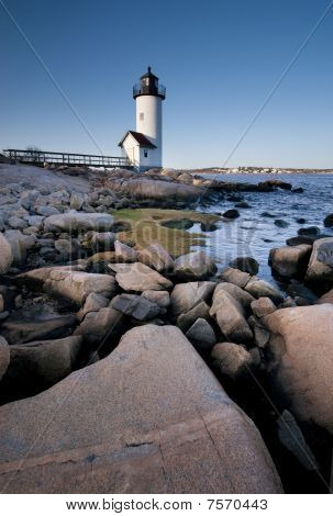 New England lighthouse