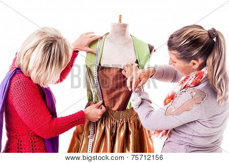 Seamstress Working