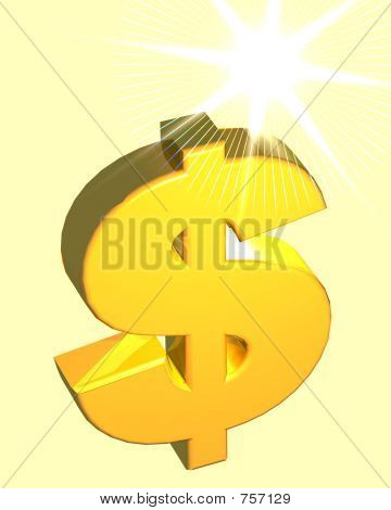 DollarSign บน Biege มีดาว