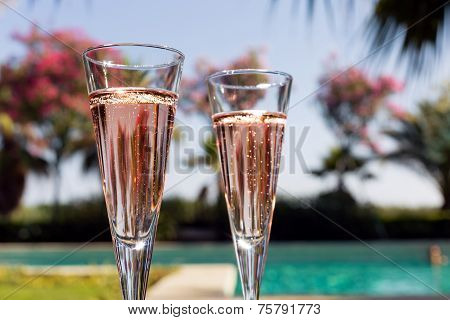 Two Glasses Of Champagne