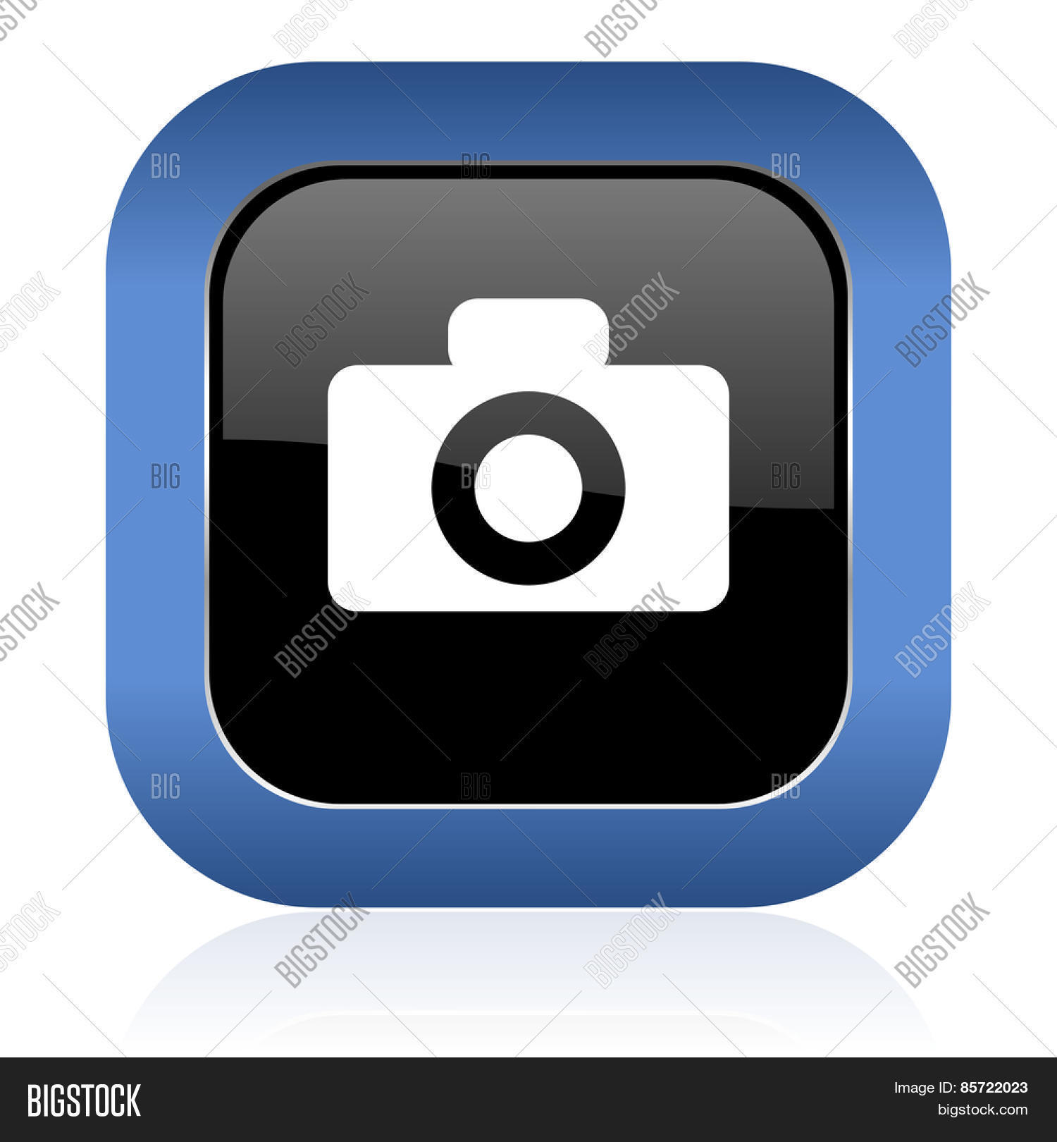 Camera Square Glossy Image & Photo (Free Trial) | Bigstock