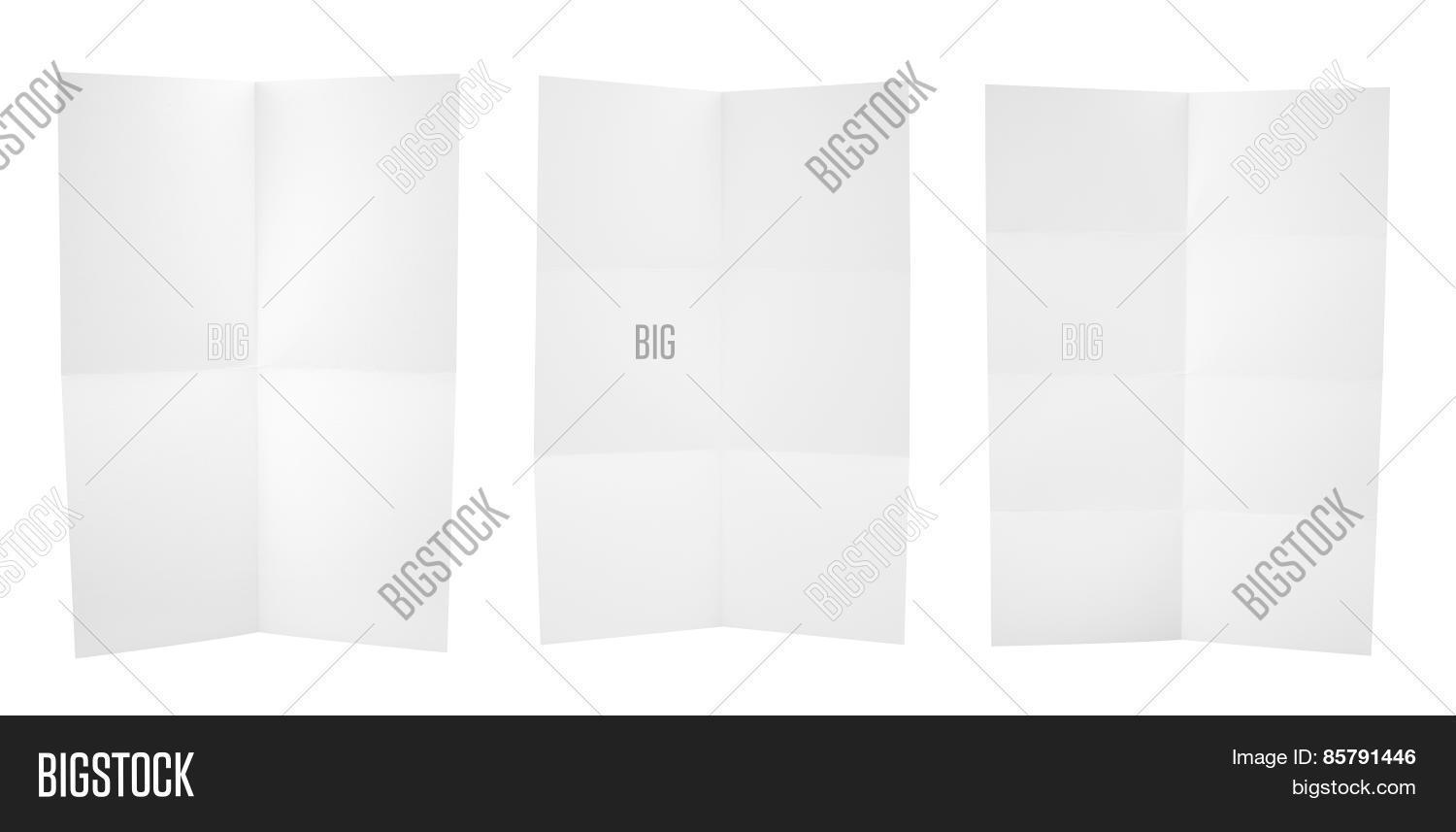 Set Folded A4 Paper Image & Photo (Free Trial) Bigstock