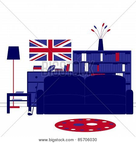 British Room Interior