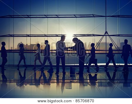 Business People Respect Culture Corpoprate Giving Office Concept
