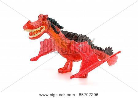 Monstrous Nightmare dragon toy character from How to train your dragon