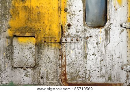 Old Scratched Door