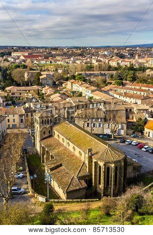 St. Gimer Church In Carcassonne - France