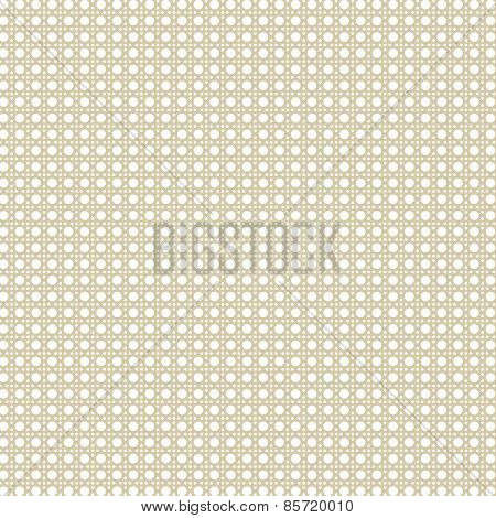 Old style Octagonal weaving pattern. Vector pattern.