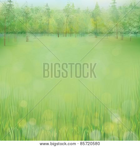 Vector nature background.