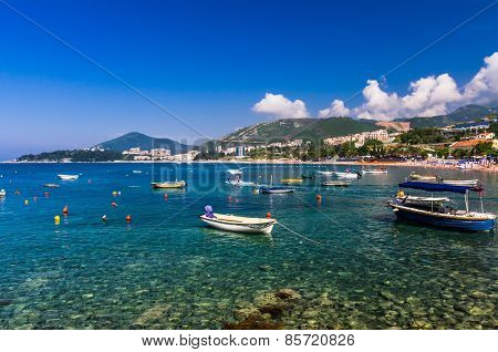 View On Sea In Montenegro