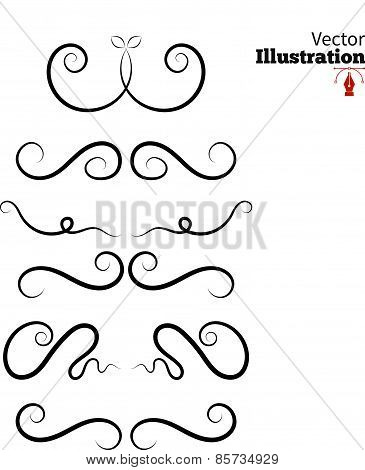 Calligraphic elements