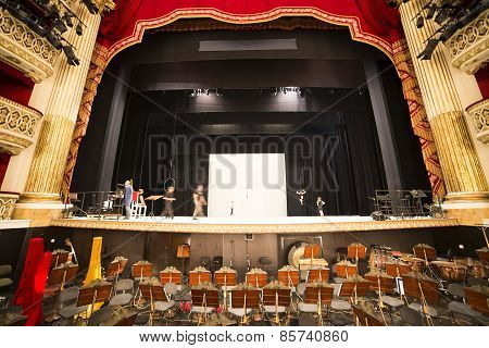 Teatro di san carlo, naples, italy