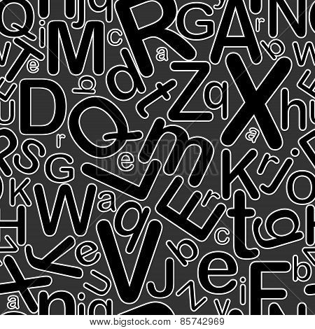 Continuous Letters Pattern
