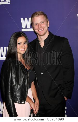 LOS ANGELES - MAR 19:  Catherine Lowe, Sean Lowe at the WE tv Presents 