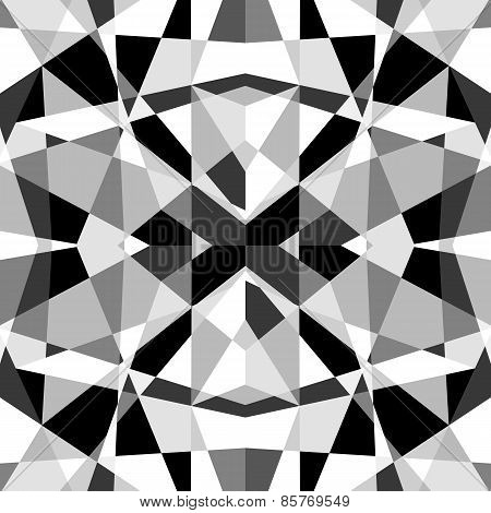 Monochrome Geometric Pattern