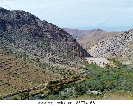 Buen Paso valley on Fuerteventura