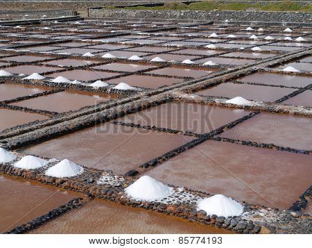 Salina del Carmen salt evaporation ponds