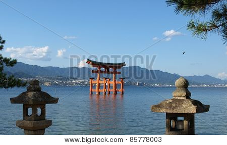 Itsukishima shinto shrine near Hiroshima