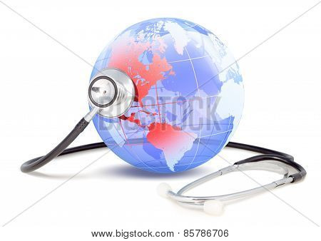 Stethoscope that monitors the state of health of America