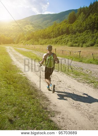 Running In The Mountains.