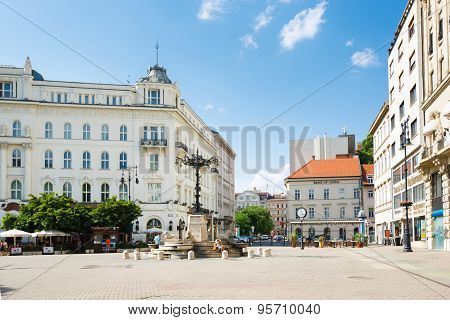 Vorosmarty Square, Budapest