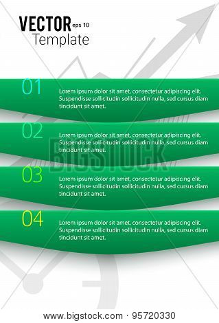 Infographics Business Presentation Template Proportions A4 Sheet