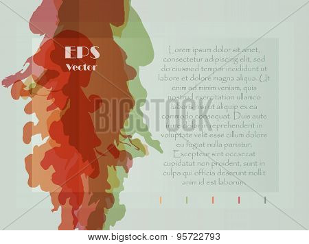 Abstract painted background