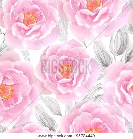 Watercolor pattern