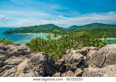 Beautiful Viewpoint At Koh Tao Island