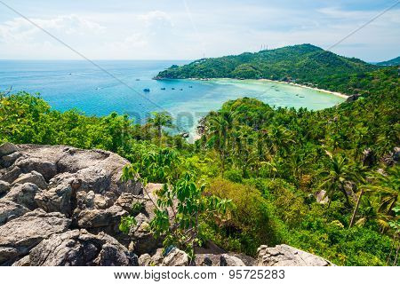 Beautiful Viewpoint At Koh Tao Island