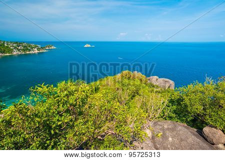 Beautiful Viewpoint At Koh Tao Island