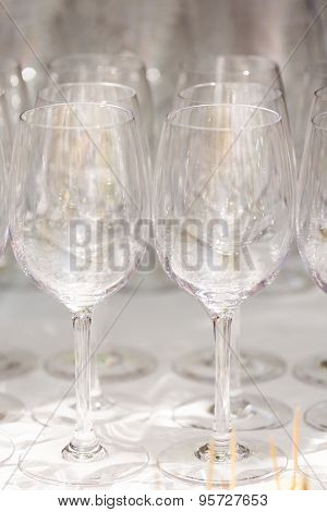 Wine Tasting. Glasses