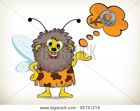 Caveman-bee