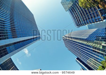 Canary Wharf, Londres.