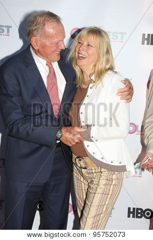 LOS ANGELES - JUL 11:  Tab Hunter, Candy Clark at the 