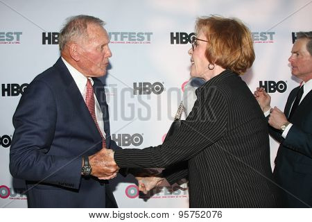 LOS ANGELES - JUL 11:  Tab Hunter, Carol Burnett at the 