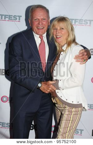 LOS ANGELES - JUL 11:  Tab Hunter, Candy Clark at the 