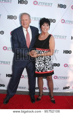 LOS ANGELES - JUL 11:  Tab Hunter, Joyce DeWitt at the 