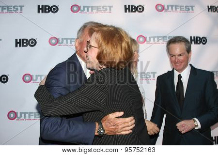 LOS ANGELES - JUL 11:  Tab Hunter, Carol Burnett at the 