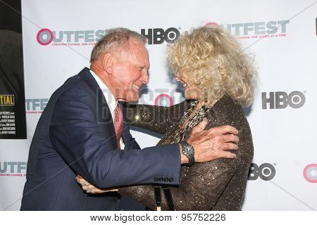 LOS ANGELES - JUL 11:  Tab Hunter, Connie Stevens at the 