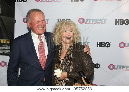 LOS ANGELES - JUL 11:  Tab Hunter, Connie Stevens at the 