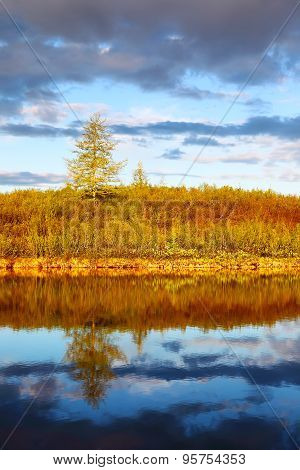 Beautiful landscape in Taimyr, Russia