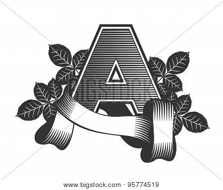 Vector Vintage Letter