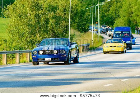 Ford Mustang Gt Blue 2006