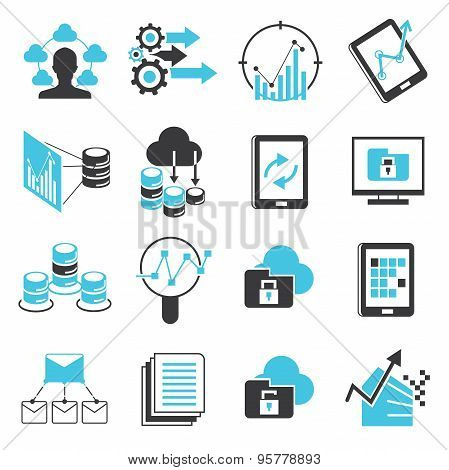 data analytics icons