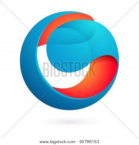 Abstract Sphere Logo