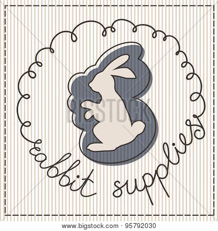 Rabbit Supplies Label