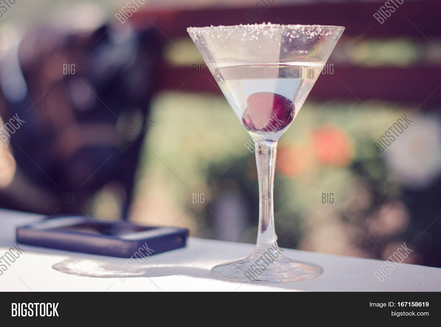 Martini Cherry Image & Photo (Free Trial) Bigstock
