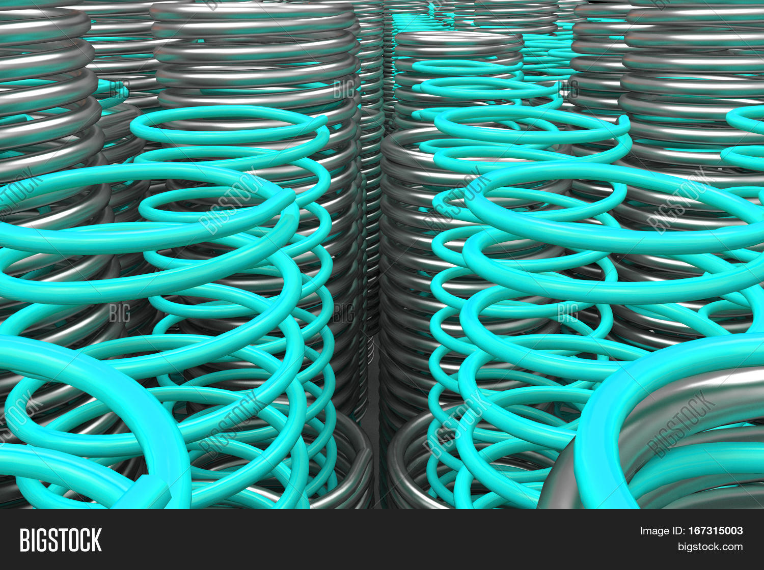 Metal Plastic Springs Image & Photo (Free Trial) Bigstock
