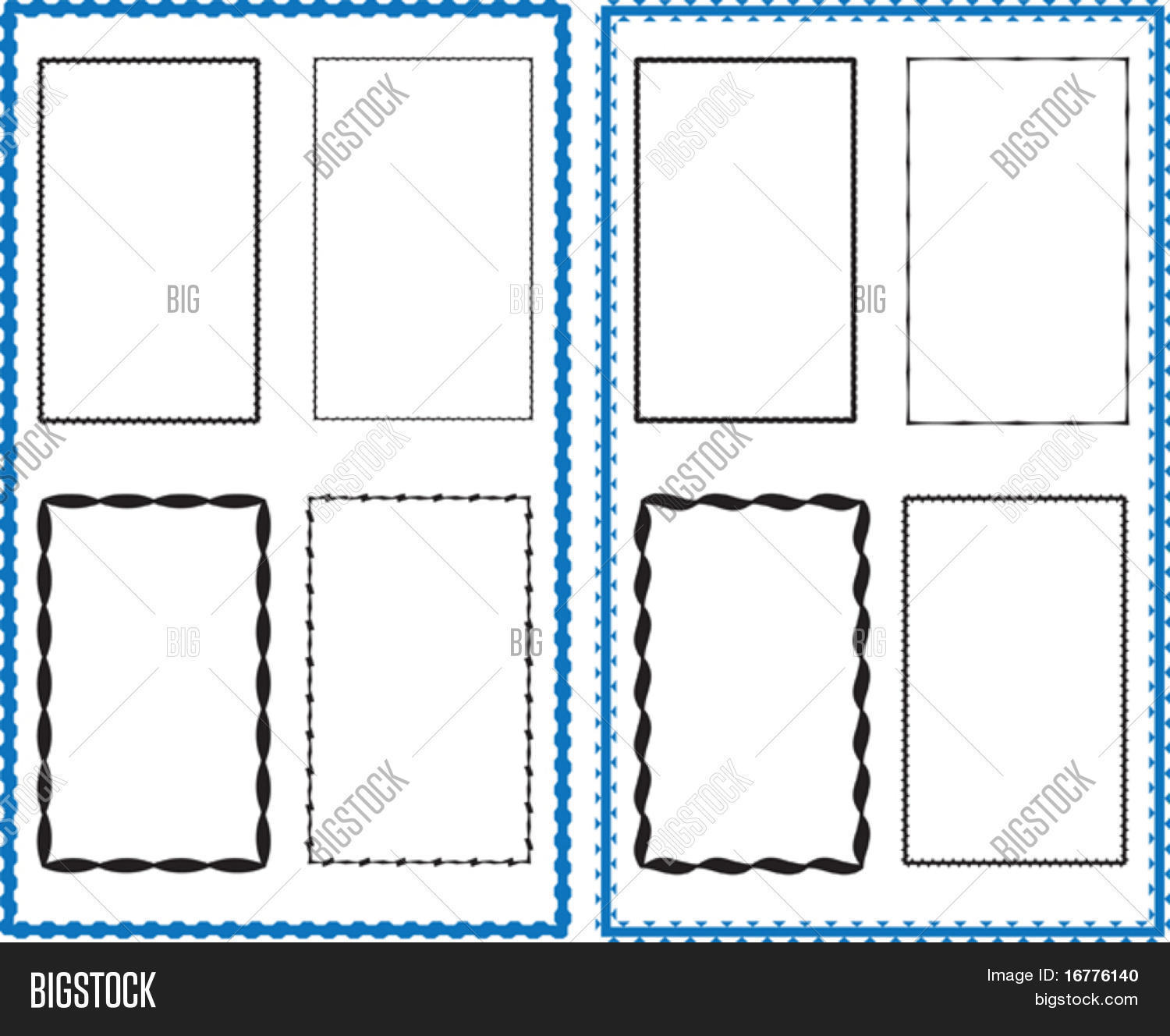 Bold Frame Border Vector & Photo (Free Trial) Bigstock